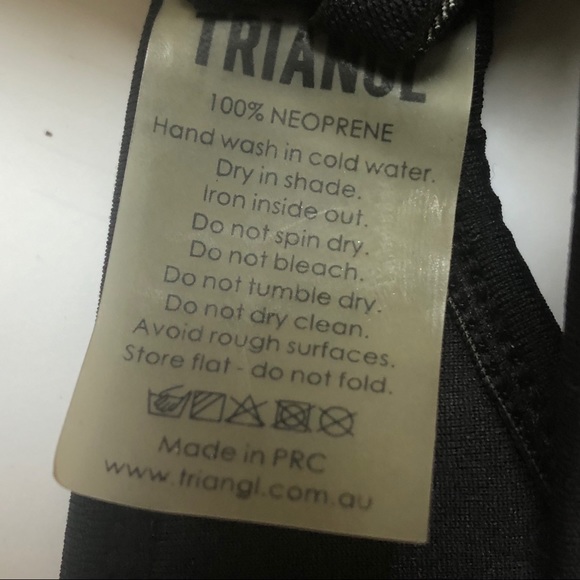 TRIANGL NEOPRENE BANDEAU TOP ONLY SIZE S++ - Picture 9 of 9